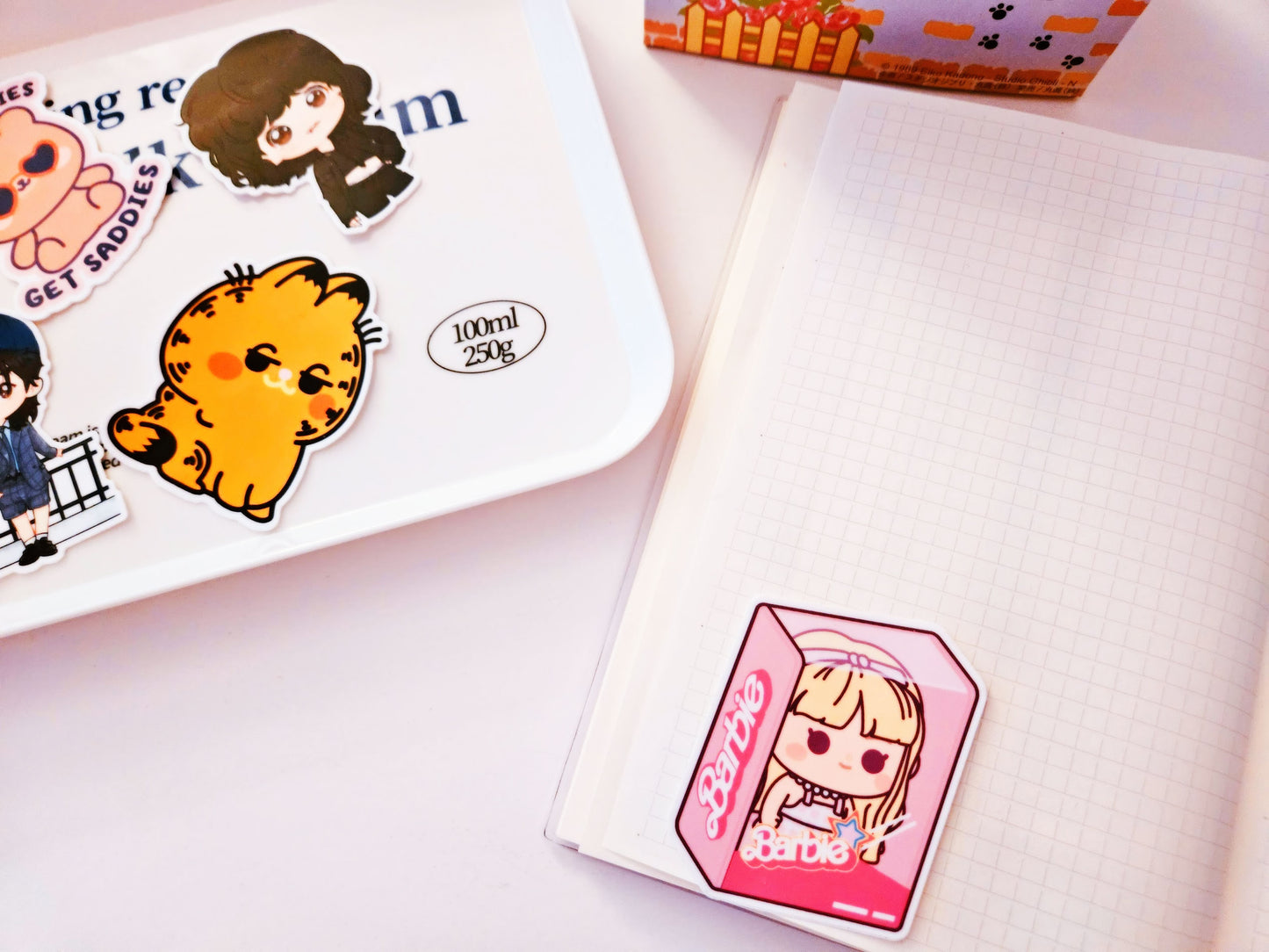 Pink doll inspired Vinyl Sticker