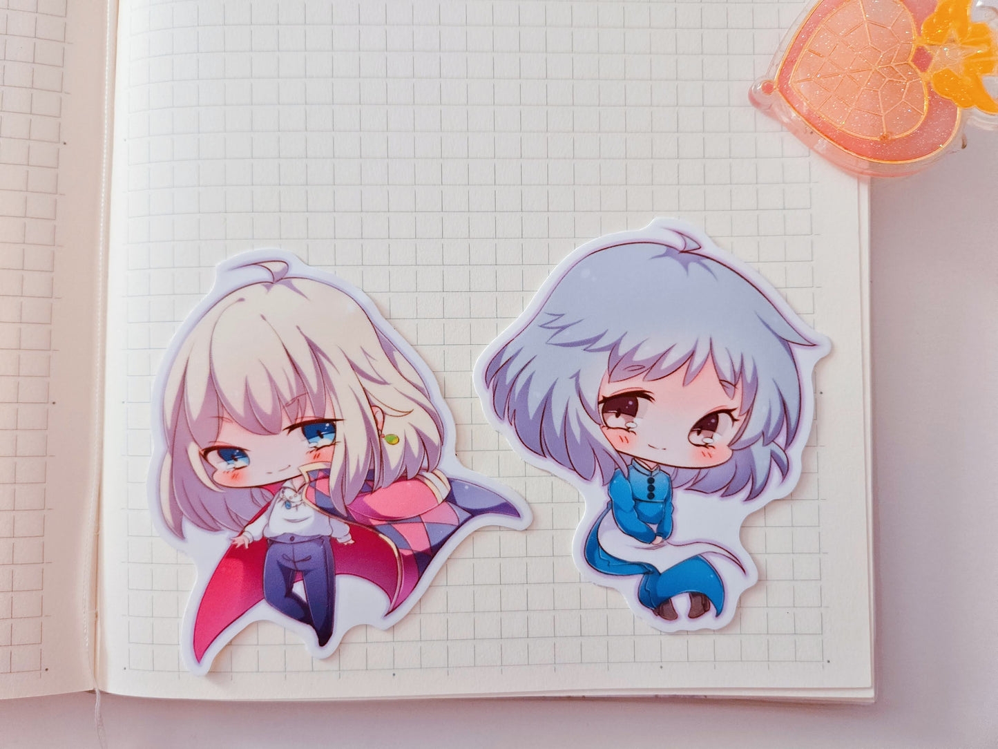 H and S Vinyl Stickers