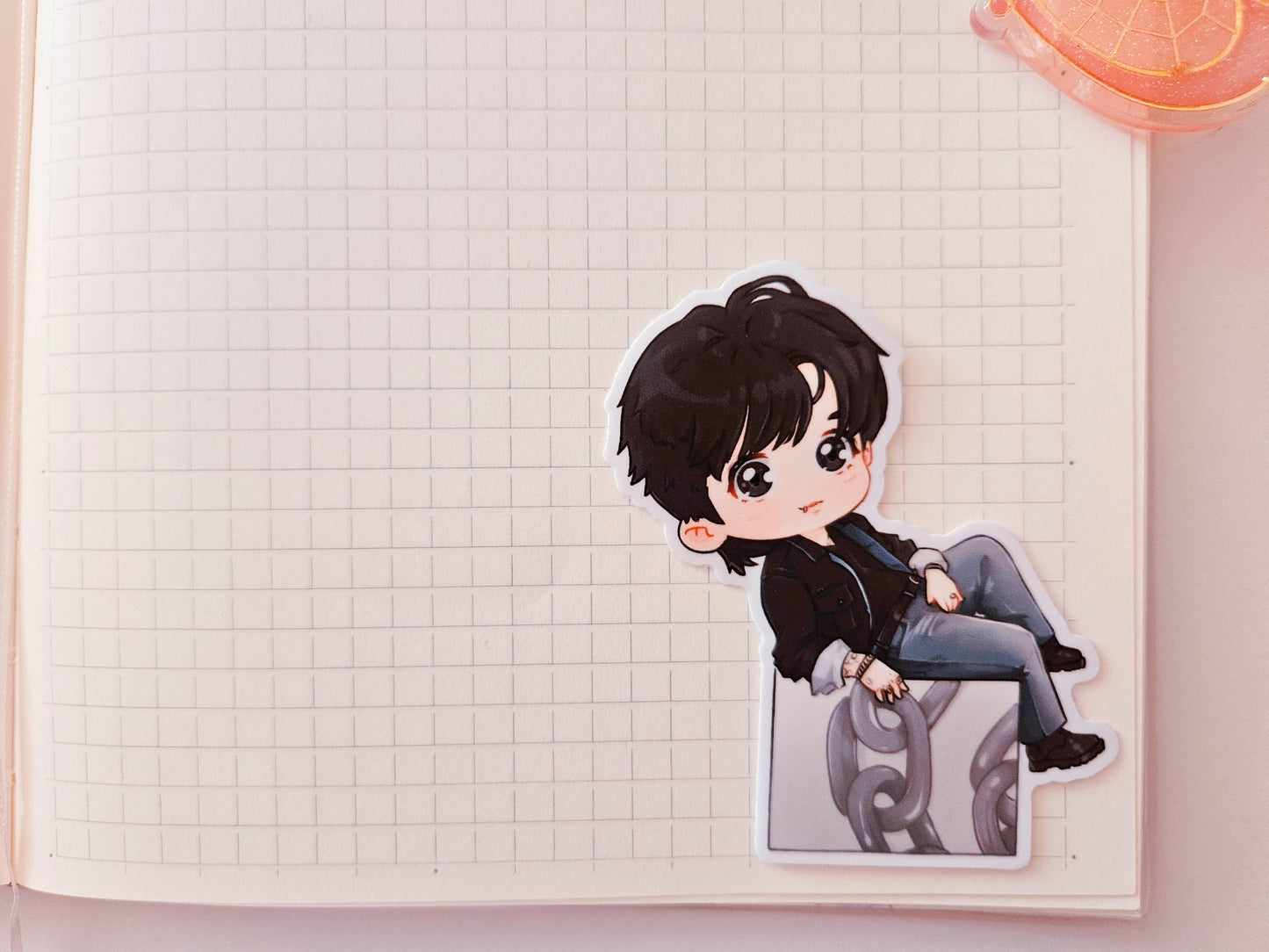 Jungkook Golden Vinyl Sticker
