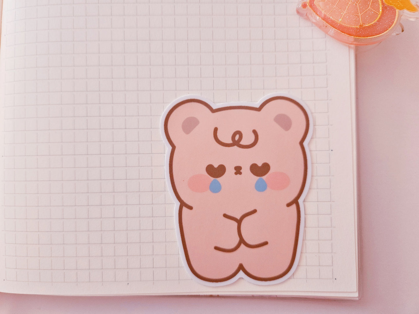 Cry BB Toffee Vinyl Sticker