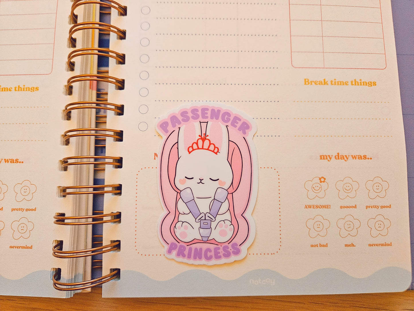 Passenger Princess Bani Vinyl Sticker