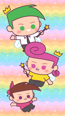FAIRY PARENTS dashboard / Art Print