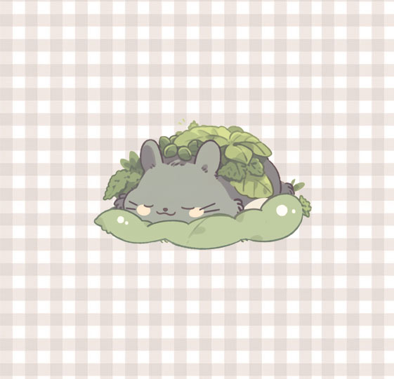 Sleepy Toto Vinyl Sticker