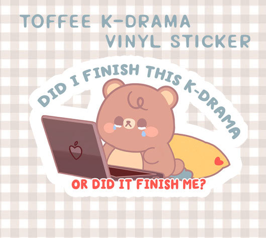 Toffee K-drama Vinyl Sticker