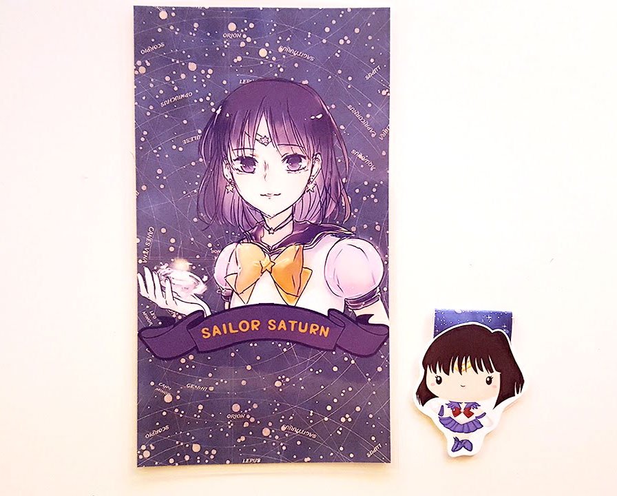Saturn Dashbord or Magnetic bookmark