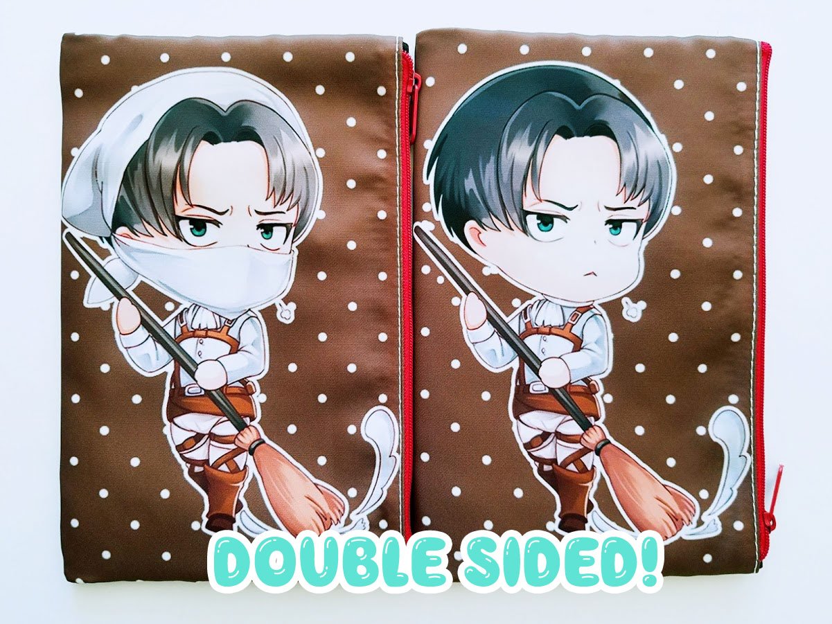 Kawaii zip pouches