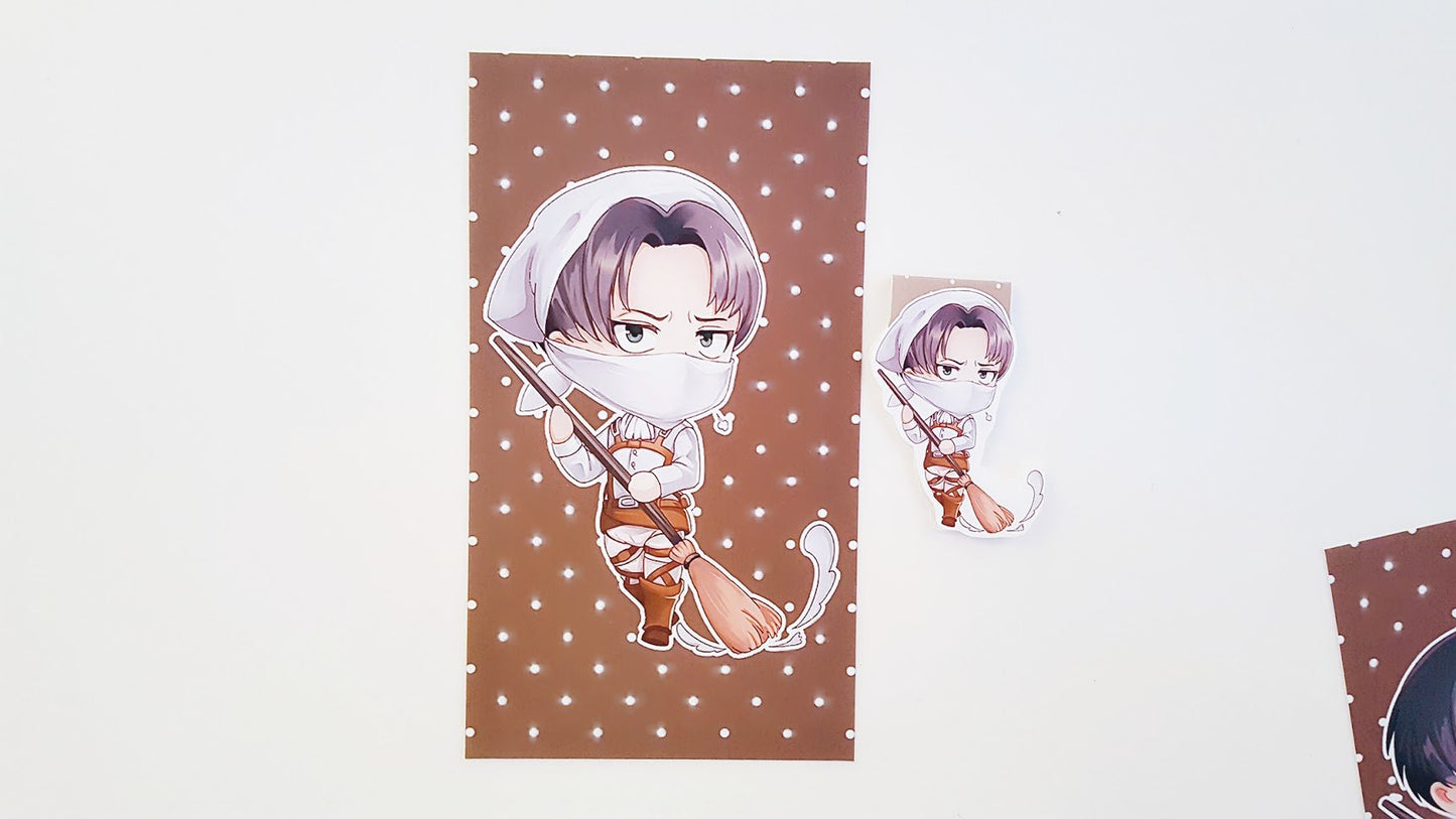 Cleaning Levi dashboard of magnetic bookmark