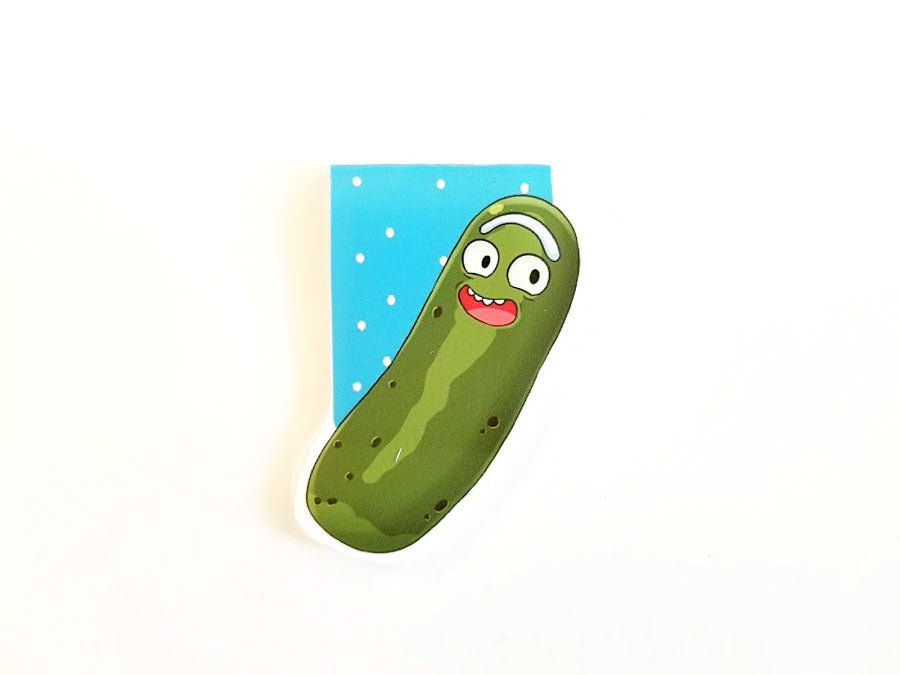 R and M inspired magnetic bookmarks