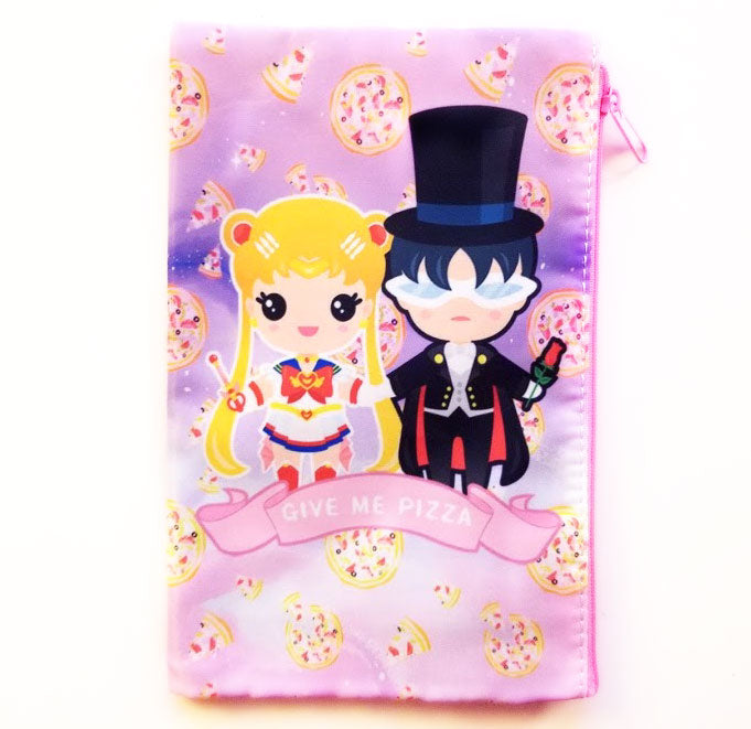 Give me Pizza zip pouch