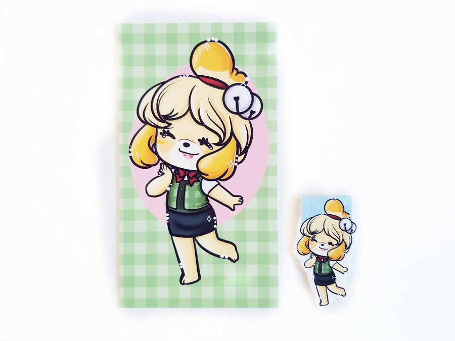 Isabelle inspired planner dashboard or bookmark