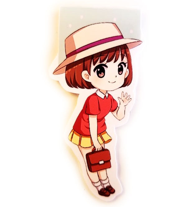 Whisper magnetic bookmark