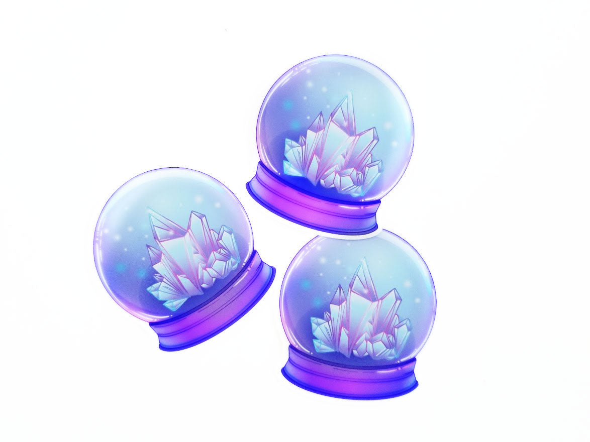 Crystal Ball die cut