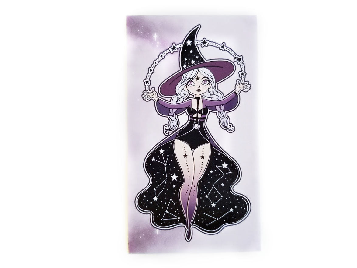 Witchy Babe Stars planner dashboard