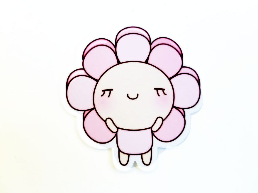 Pink Daisy die cut