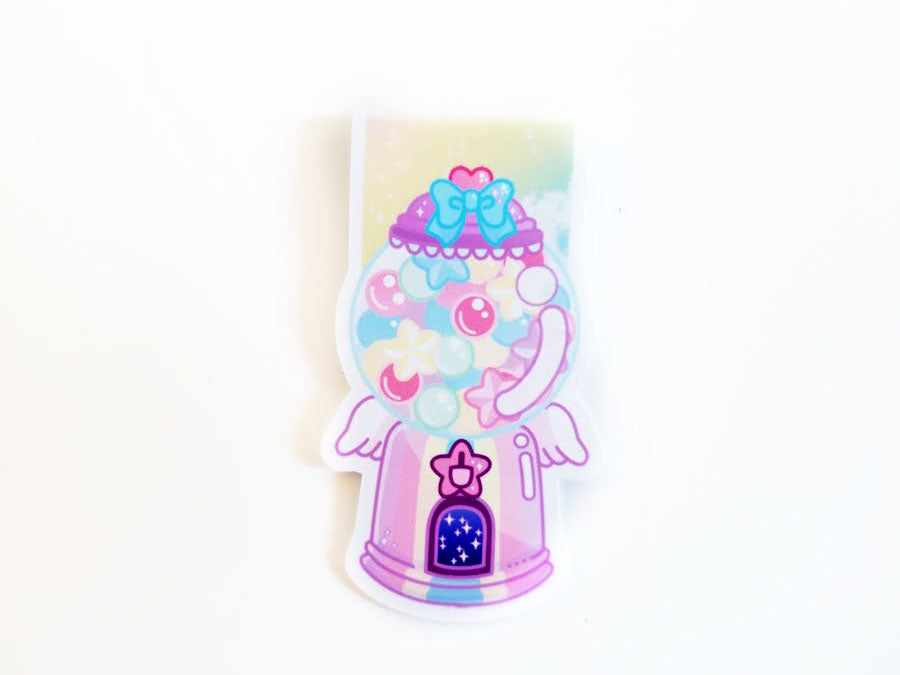 Gumball Machine magnetic bookmark