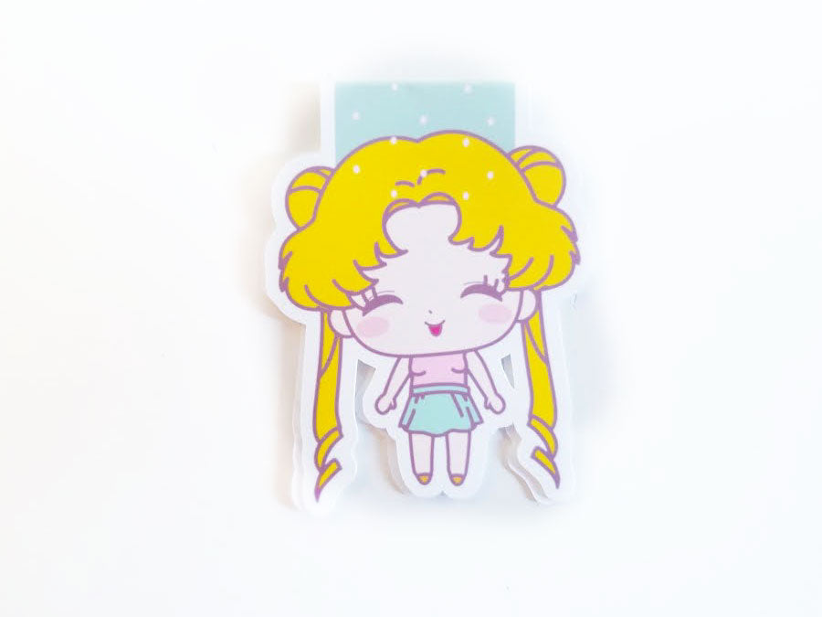 90s Sailor Fashion magnetic bookmark