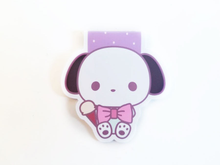 90s Puppy magnetic bookmark