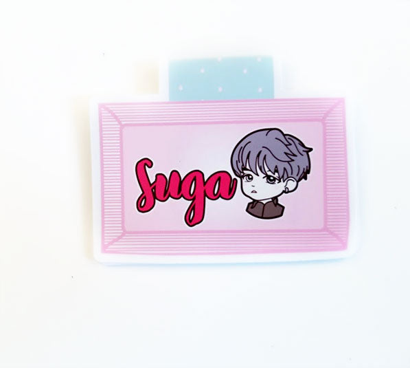 Suga Packet magnetic bookmark