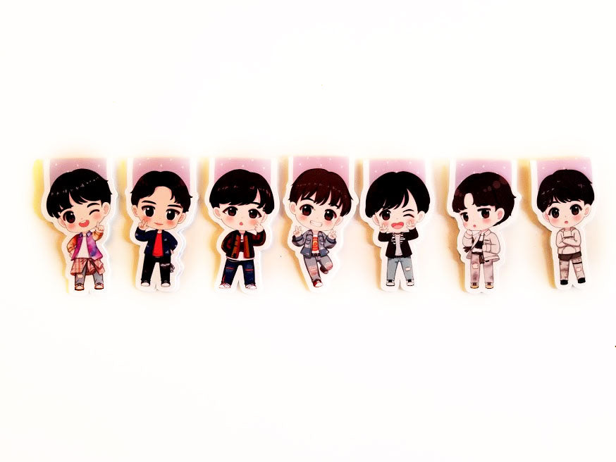BTS FAKE LOVE magnetic bookmarks