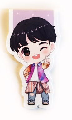 BTS FAKE LOVE magnetic bookmarks