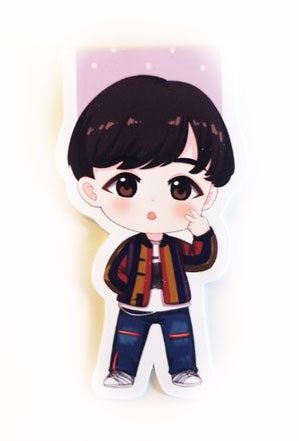 BTS FAKE LOVE magnetic bookmarks