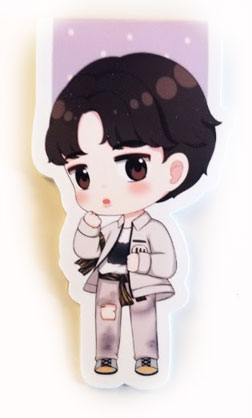BTS FAKE LOVE magnetic bookmarks