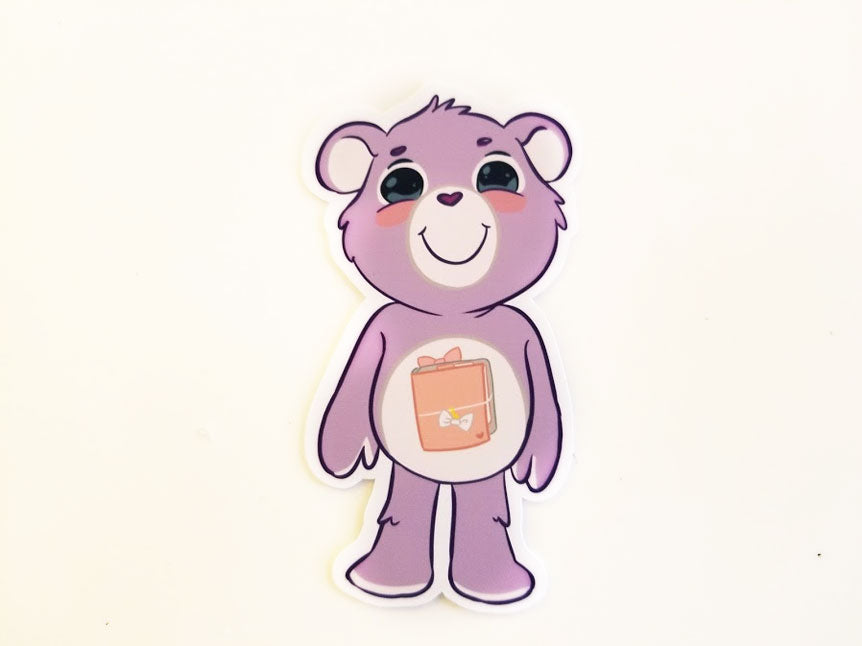 Planner bear die cut