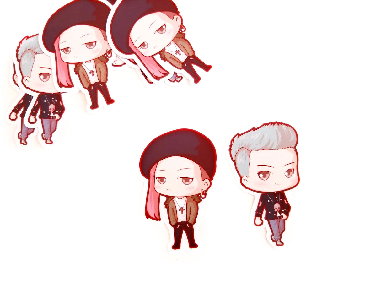 T.O.P or Gdragon die cut
