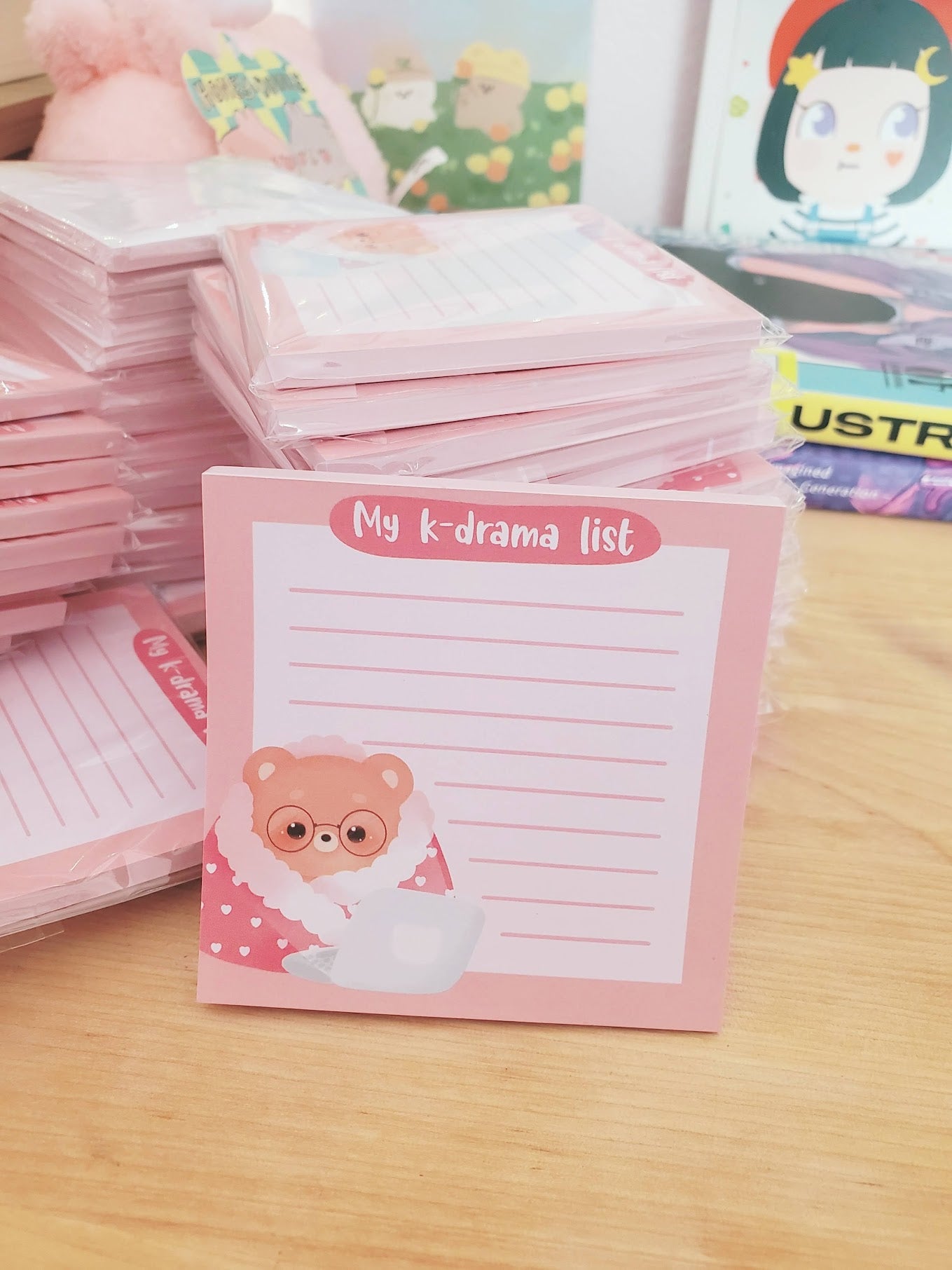 My K-drama list memo pad