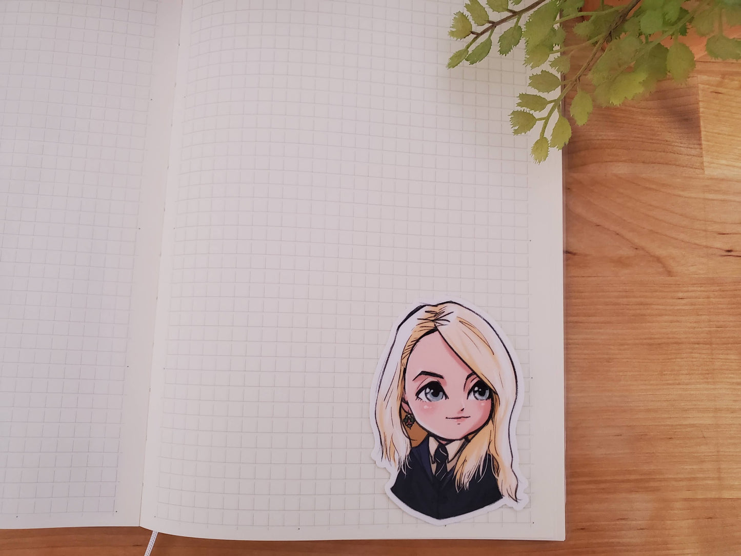 Luna Sketch Vinyl Sticker