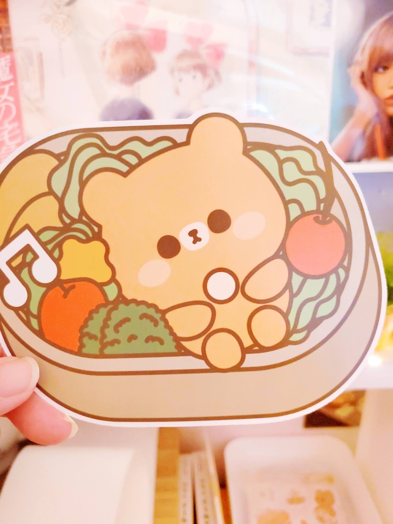 Jumbo paper die cut Toffee Bento box