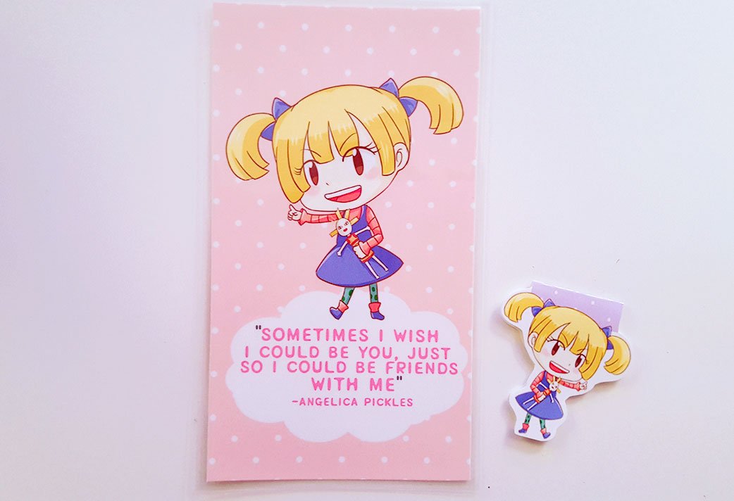 90s baby diva planner dashboard or magnetic bookmark