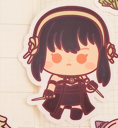 Spy Fam inspired Vinyl Sticker