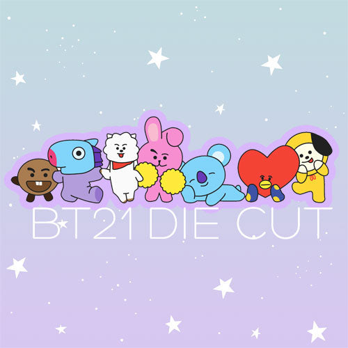 BT21 die cut