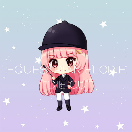 Equestrian Elodie die cut