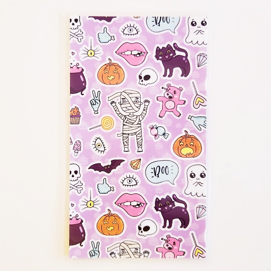 kawaii halloween planner dashboard