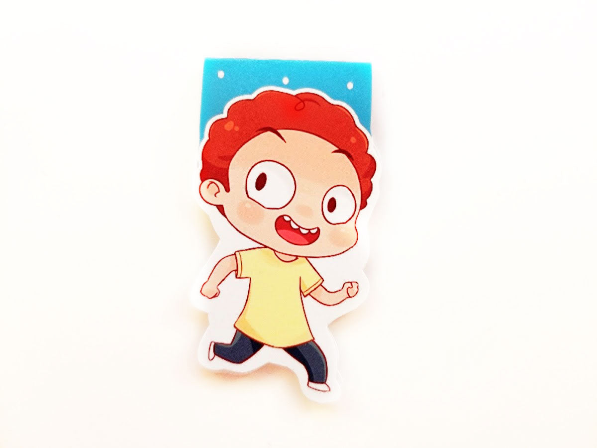 R and M inspired magnetic bookmarks