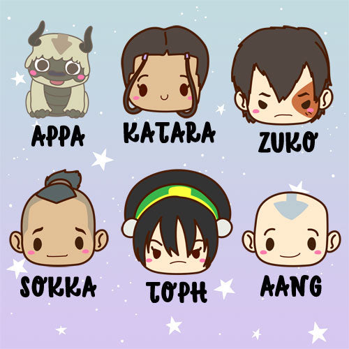 ATLA inspired Doodle die cuts