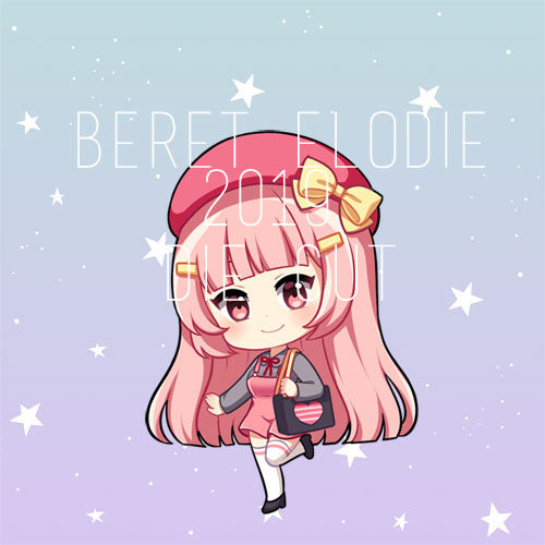 Beret Elodie 2019 die cut