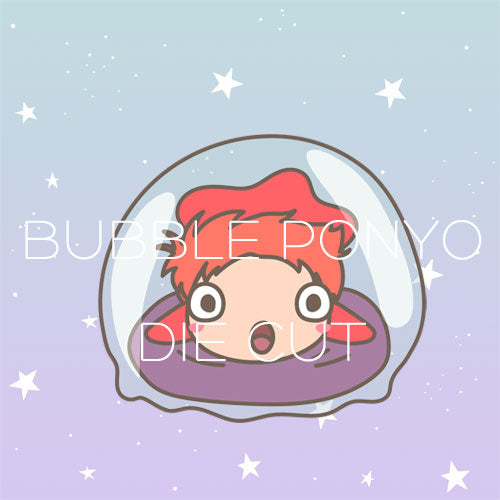 Bubble cutie inspired die cut