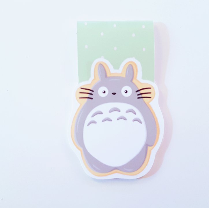 totoro cookie magnetic bookmark