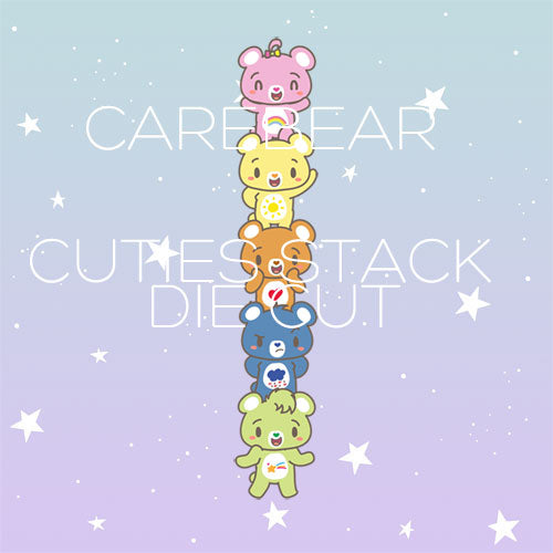 bear cuties stack die cut