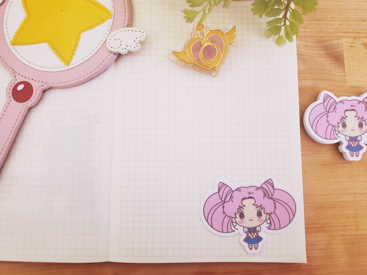 Chibi moon girl Vinyl Sticker