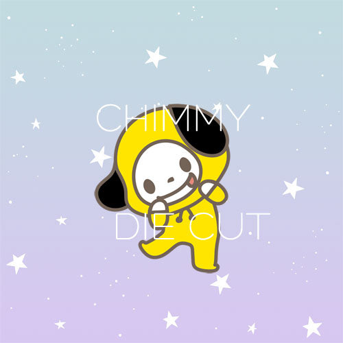 BT21 Chimmy doodle die cut