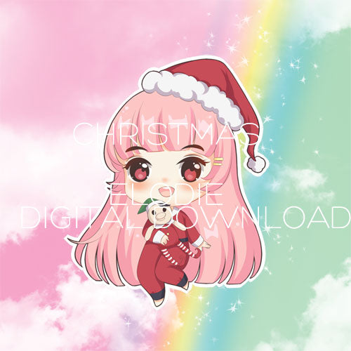 Christmas Elodie DIGITAL diecut download