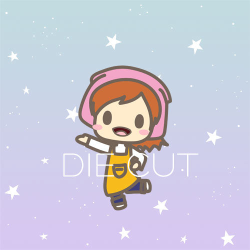 Cooking Mom inspired die cut