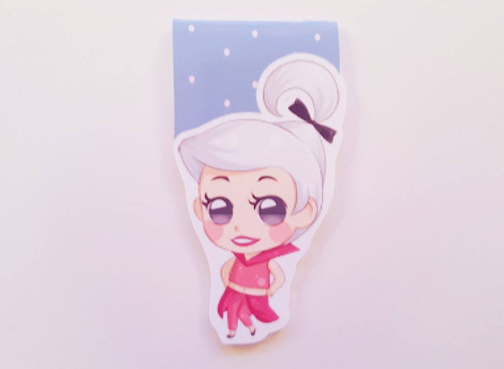 Judy J is Bae magnetic bookmark