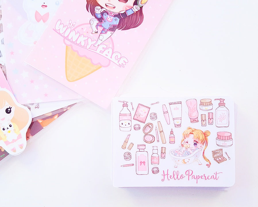 Sailor Bubble Bath sticker sheet