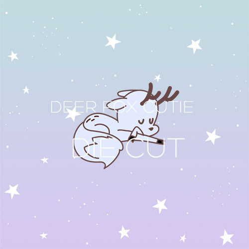 Deer Fox cutie die cut