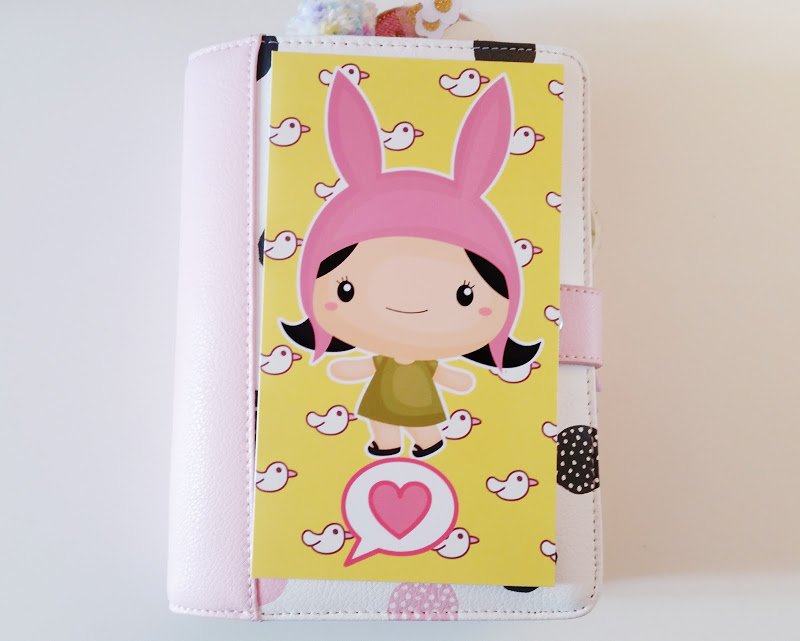 Kawaii bunny girl planner dashboard